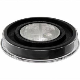 2 Unze oz Silber STAR WARS™ - Todesstern Death Star PP Ultra High Relief