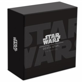 2 Unze oz Silber STAR WARS™ - Todesstern Death Star PP Ultra High Relief