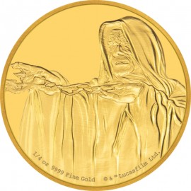 1/4 oz Darth Maul Star Wars  PP  Gold 2018