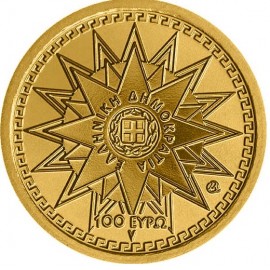100 Euro Gold 2018 Apollo  Griechenland in PP