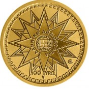 100 Euro Gold 2018 Apollo  Griechenland in PP