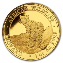 1 oz Somalia Leopard Gold 2018