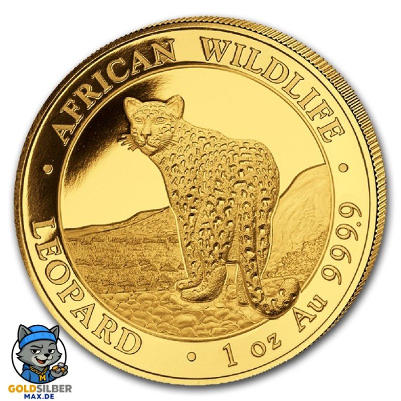 1 oz Somalia Leopard Gold 2018