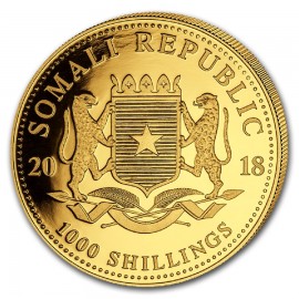 1 oz Unze Somalia LeopardGold 2019