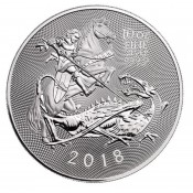 10 Unzen Silber Valiant 2018 Großbritannien BU