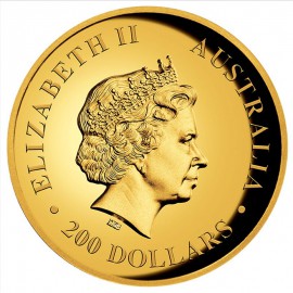 2 Unze 2oz Gold  Wedge Tailed Eagle PP 2015 Perth Mint