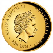 2 Unze 2oz Gold  Wedge Tailed Eagle PP 2015 Perth Mint