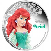 1 Unze Silber Ariel Disney Nieu
