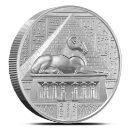 2 Unzen Silber Silbemünze Anubis Ultra High Relief