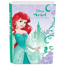 1 Unze Silber Silbermünze Ariel Princess Disney Niue Perth Mint 