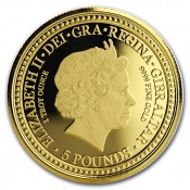 1 Unze oz Gold 2018 three Lions Royal Arms Gibraltat 