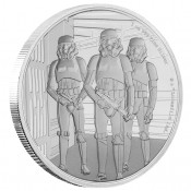 1 Unze Silber Emperor Stormtrooper Star Wars Niue