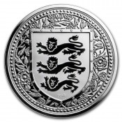 1 Unze oz silber 2018 three Lions Royal Arms of Britain Gibraltar Blue  500 Stück