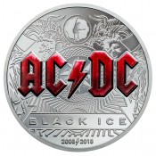 2 Unze Silber Cook Islands  AC/DC Black Ice