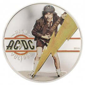 1/2 Unze Silber Cook Islands  AC/DC High Voltage