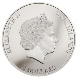 1/2 Unze Silber Cook Islands AC/DC High Voltage