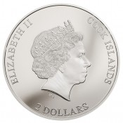 1/2 Unze Silber Cook Islands AC/DC High Voltage