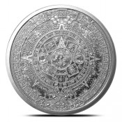 1 Unze Silber  Aztekenkalender  The Aztec Calender