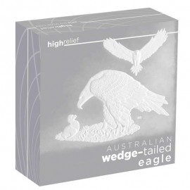 5 Unzen Silbermünze Wedge-Tailed Eagle High Relief 2018