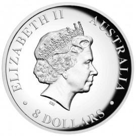 5 Unzen Silbermünze Wedge-Tailed Eagle High Relief 2018