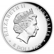 5 Unzen Silbermünze Wedge-Tailed Eagle High Relief 2018