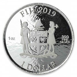 1 Unze Silber Pacific Dollar Fiji 2019