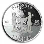 1 Unze Silber Pacific Dollar Fiji 2019