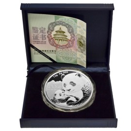 China Panda 2019 1 kilo kg  Silber Silbermünze PP