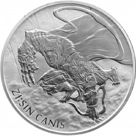 10 oz Unze  Silber Südkorea South Korea Chiwoo Cheonwang 2018 10 Clay