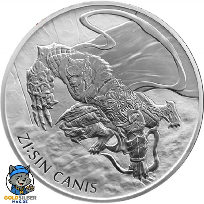 10 oz Unze  Silber Südkorea South Korea Chiwoo Cheonwang 2018 10 Clay