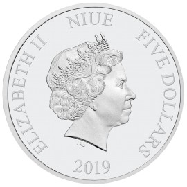 2 Unzen Silber Silbermünze Han Solo  Star Wars Niue