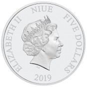 2 Unzen Silber Silbermünze Han Solo  Star Wars Niue