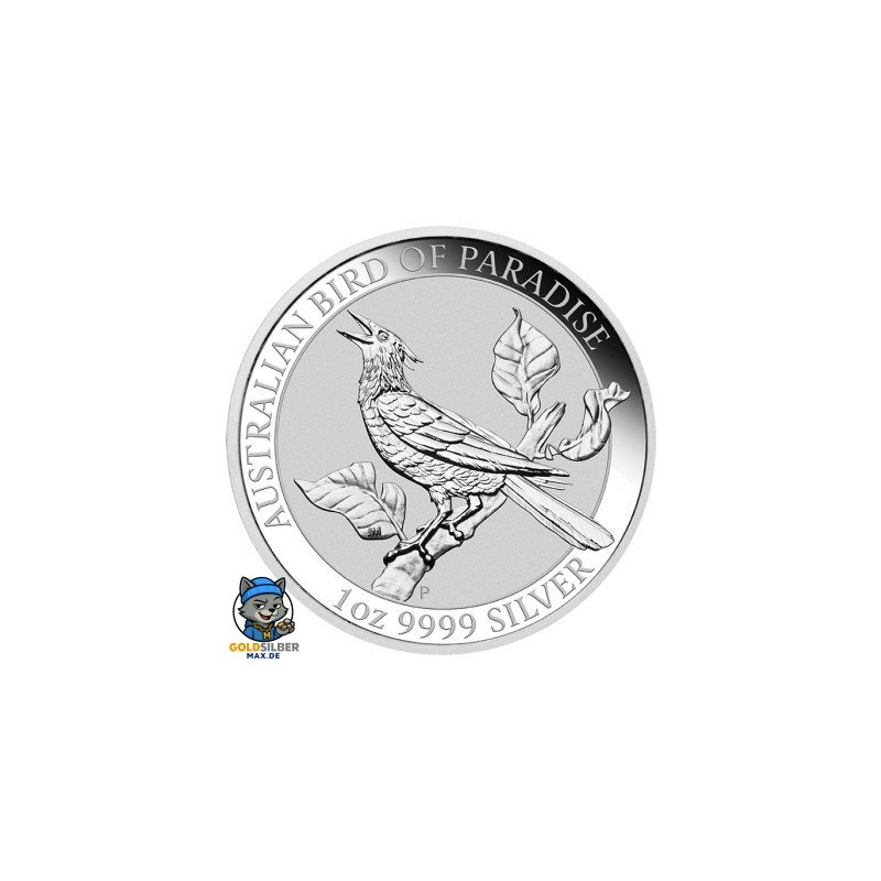 1 Unze Silber Birds of Paradise Perth Mint 2019