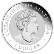 1 Unze Silbermünze Schwan Perth Mint 2019