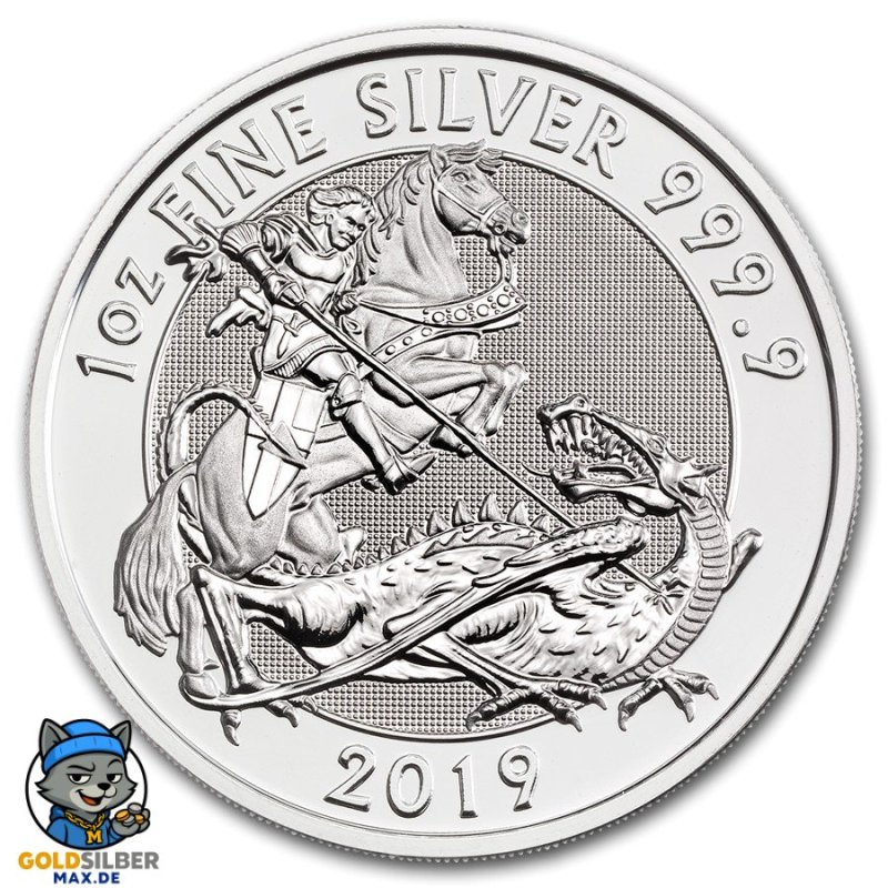 1 Unzen Silber Valiant 2019 Großbritannien BU