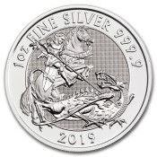 1 Unzen Silber Valiant 2019 Großbritannien BU