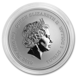 1 Unze Silber Silbermünze Thor  Perth Mint Tuvalu