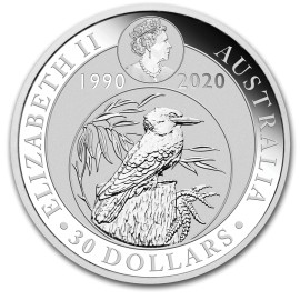 1 Kilo Silber Silbermünze Kookaburra 2019