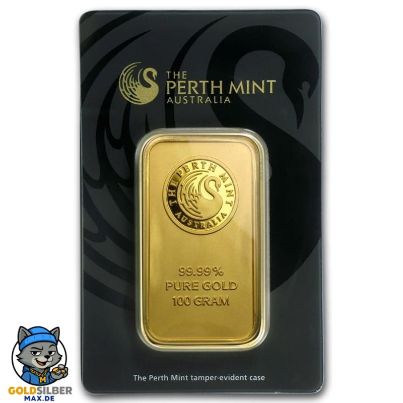 100 g Goldbarren diverse Hersteller zertifiziert