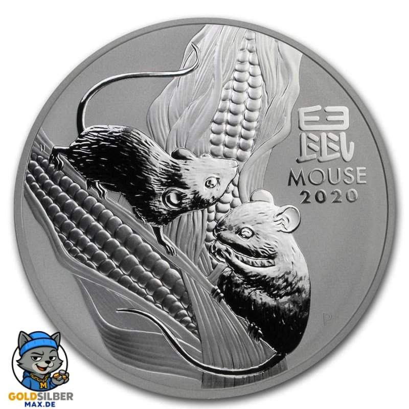 Lunar 2 II 10 kg 10 Kilo Silbermünze Silber