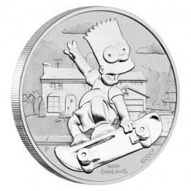1 Unze Silber Bart Simpson BU
