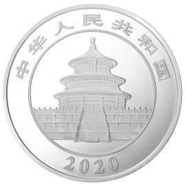 China Panda 2019 1 kilo kg  Silber Silbermünze PP