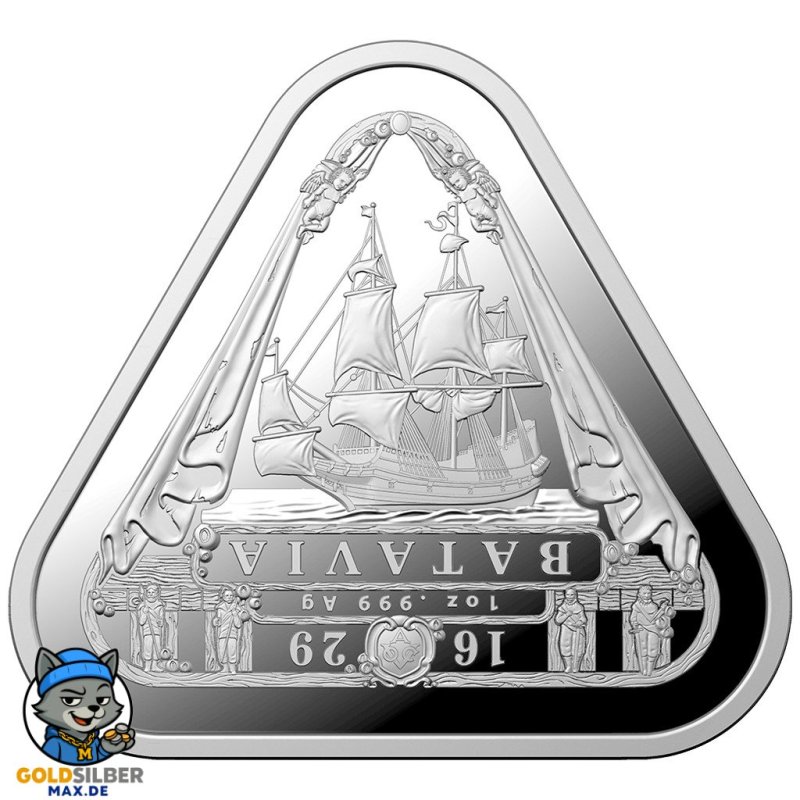 1 Unze Silber  2020 Batavia Schiffswrack Australien