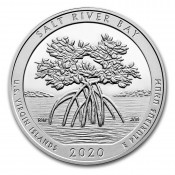 5 Unze Silber 2020 5 oz Silver ATB  Salt River Bay, U.S. Virgin Islands