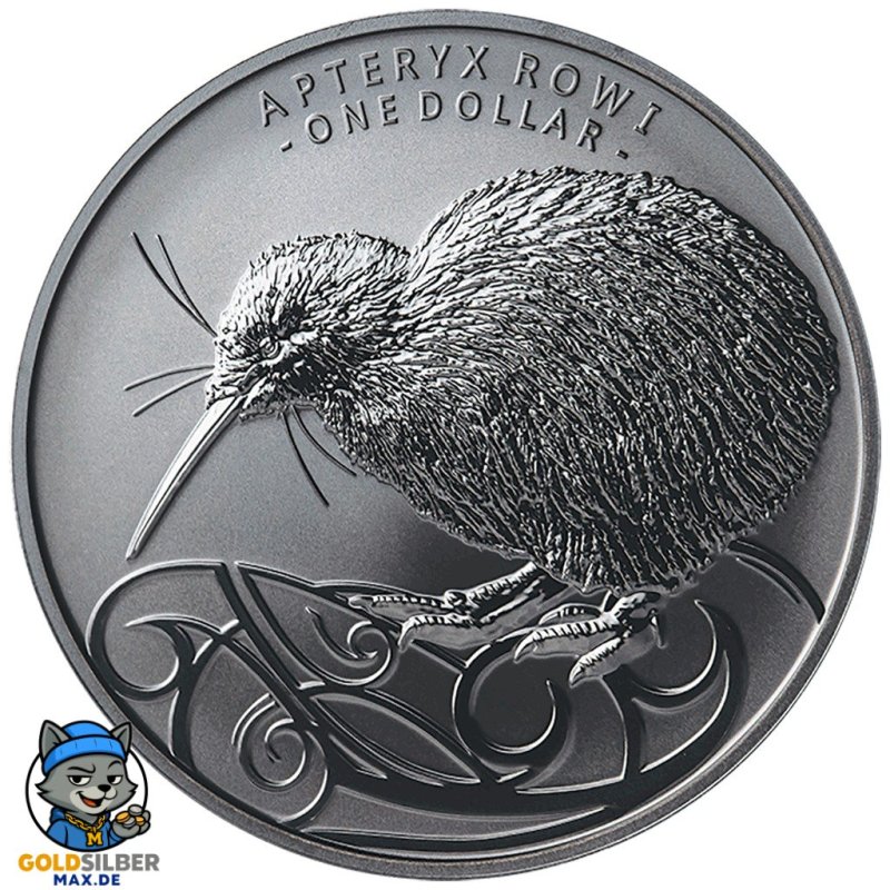 1 unze Silber Kiwi 2020  Blister 