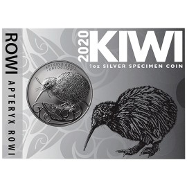 1 unze 1oz Silber Silbermünze Kiwi 2019 Blister