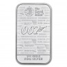 1 Unze oz silber james bondMünzbarren