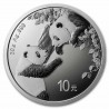 China Panda 2021  30 gr Gramm Silber Silbermünze