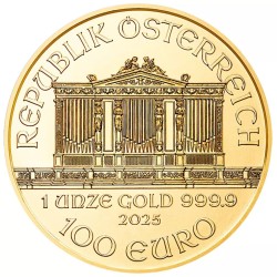 1 Unze Wiener Philharmoniker Goldmünze Gold