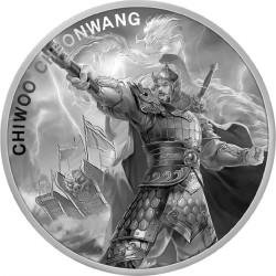 1 Unze Silbermünze Südkorea Chiwoo Cheonwang 2024